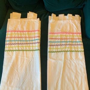 Set of 2 Tab Top Curtains 54” x 84” Child/Youth Style